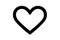 bold heart icon